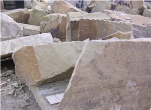 Yellow Sandstone Blocks