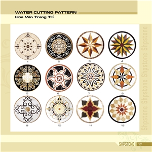 Waterjet Cutting Pattern, Medallions