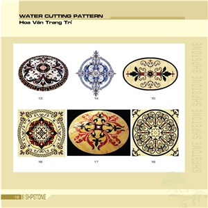 Waterjet Cutting Pattern, Medallions