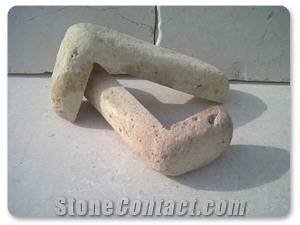 Apricena Paglierino Corner Stone, Apricena Paglierino Beige Limestone Building, Walling