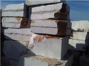 Pietra Apricena Filettato Blocks, Apricena Filettato Limestone Block