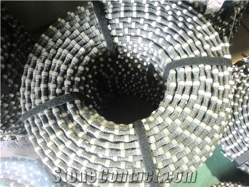 Rubber  Quarry Diamond Wire For Granite And Marble
