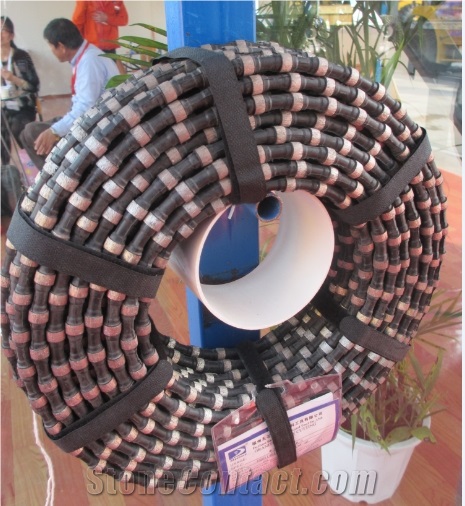 Rubber  Quarry Diamond Wire For Granite And Marble