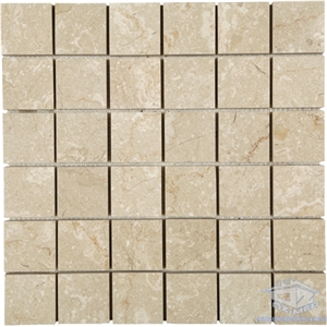 Crema Fiora Beige Marble Mosaic Crema Fiora Beige Marble Mosaic