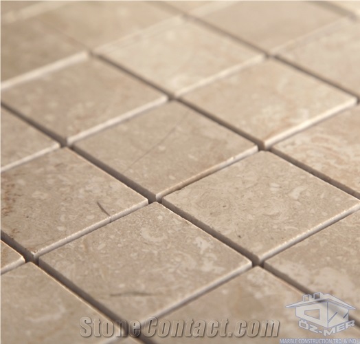 Crema Fiora Beige Marble Mosaic