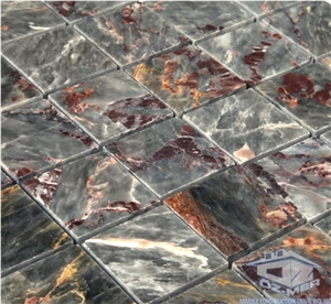 Valencia Grey Mosaic, Supreme Lilac Marble Mosaic