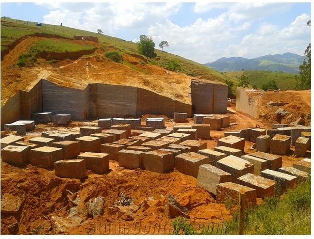 Blue Fantasy Granite Block, Brazil Blue Granite