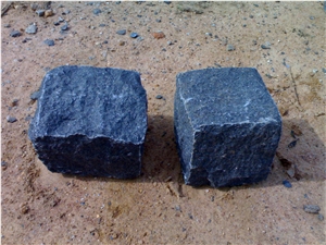 Kandla Grey Cobbles or Pavage or Pavers Sandstone Cobbles