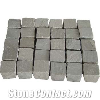 Kandla Grey Sandstone Cobbles