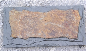 Mushroom Slate, Na Green Slate Mushroom Stone