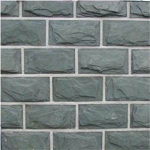 Mushroom Slate, Na Green Slate Mushroom Stone