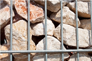 Pink Marble Gabions