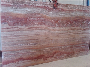 Travertino Madera Rojo Travertine Slabs, Spain Red Travertine Travertino Madera Rojo Travertine Slabs, Spain Red Travertine