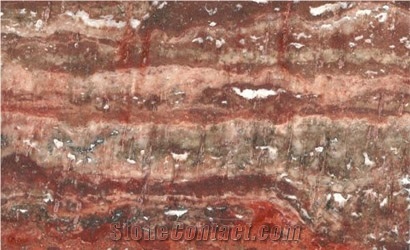 Travertino Madera Rojo Travertine Slabs, Spain Red Travertine
