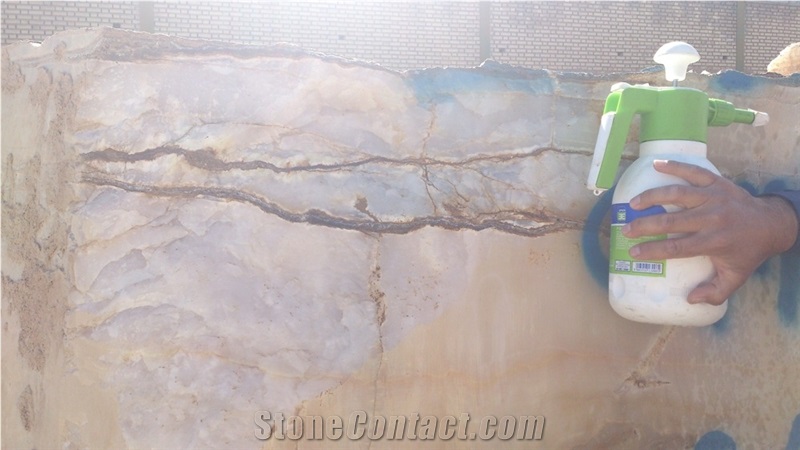 Pink Onyx Block, Iran Pink Onyx