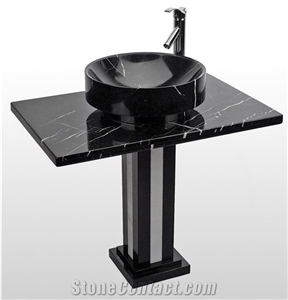 Black Marble Bath Tops