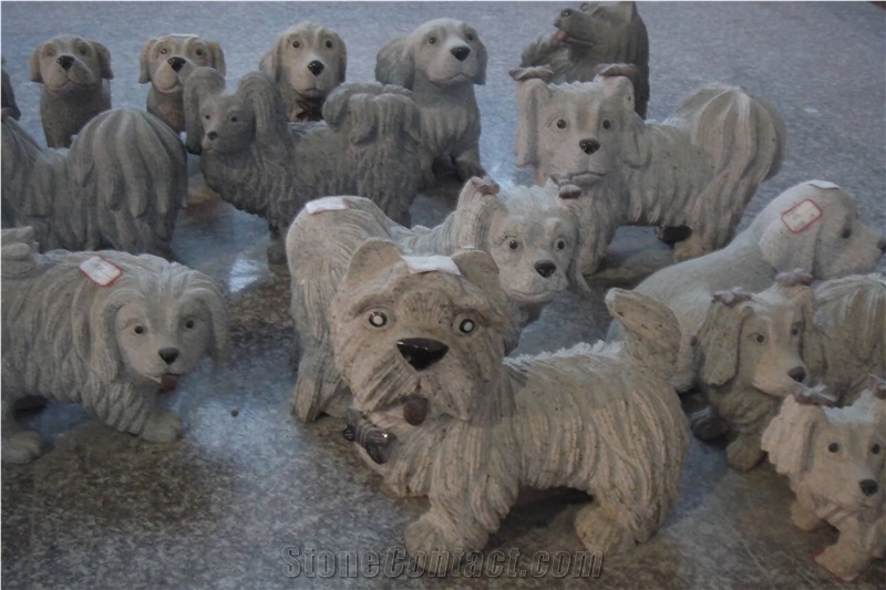 Mable Sculptures, Beige Marble Sculptures