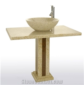 Yellow Granite Vanity Top