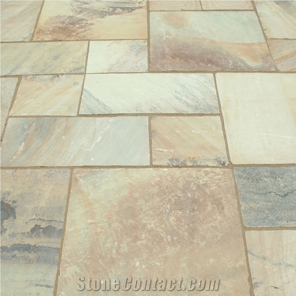 Fossil Mint Sandstone Pavers Paving Stone