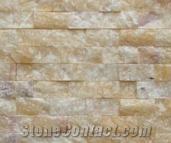 Onyx Pina Split Wall Tiles, Mexico Yellow Onyx