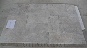 Silver Travertine Pattern, Turkey Grey Travertine