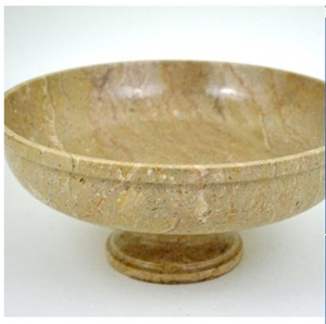 Sahara Beige Marble Fruit Dish