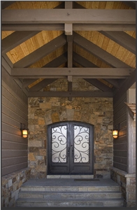 Farmers Stone, Beige Sandstone Building, Walling