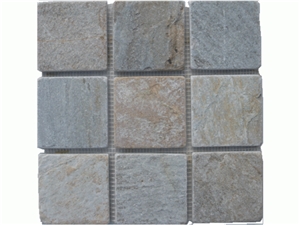 China Yellow Slate Flagstone Walkway Pavers & Patio Pavers for Exterior Stone,Landscaping Stone