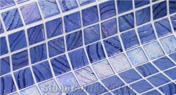 Glass Mosaic for Swimming Pools