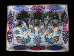 Marble Tray and Box Set, White Marble Trays