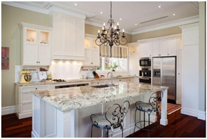 Colonial Treasure Kitchen Top, Kitchen Design, Colonial Treasure Yellow Granite Kitchen Design