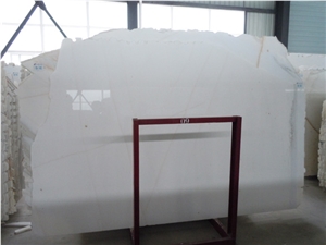 Golden Line White Marble Slabs & Tiles, China White Marble