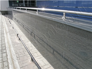 Gabbro Drugoreckoe Wall Cladding, Gabbro Drugoreckoe Black Granite Wall