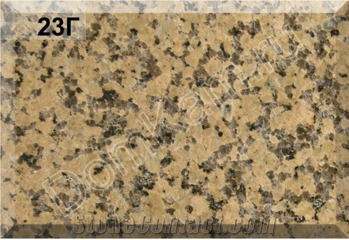 Zheltau Granite Tiles, Kazakhstan Yellow Granite