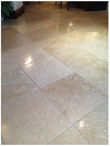 Limestone Floor Tiles, Installation