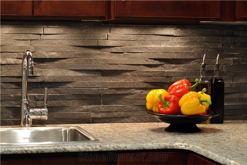 Cladding Rustic Copper Quartzite Field Tile, Copper Brown Quartzite Cultured Stone