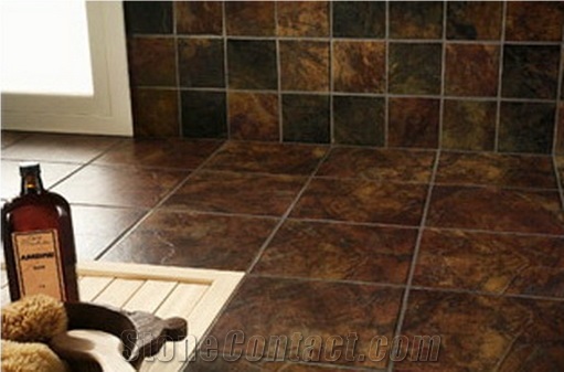 Imperial Black Slate Slabs & Tiles