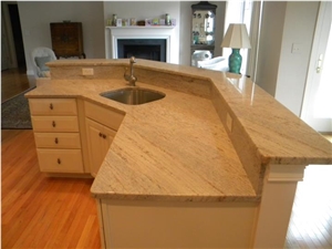 Ivory Fantasy Yellow Granite Countertop Ivory Fantasy Yellow Granite Countertop