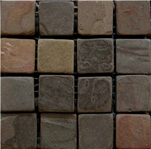 Kund Multicolor Slate Mosaic