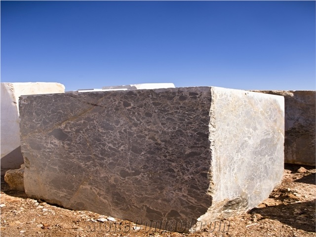 New Leopard Brown Marble Block, Turkey Brown Marble