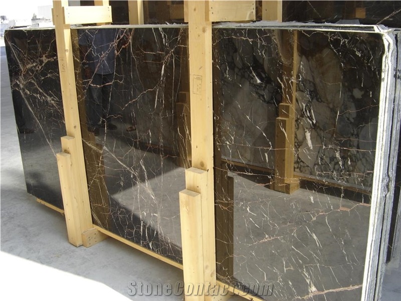 Noir Saint Laurent - Nero St Laurent Marble Marble Slab