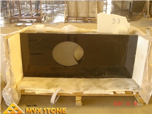 Shanxi Black Countertop China Black Granite