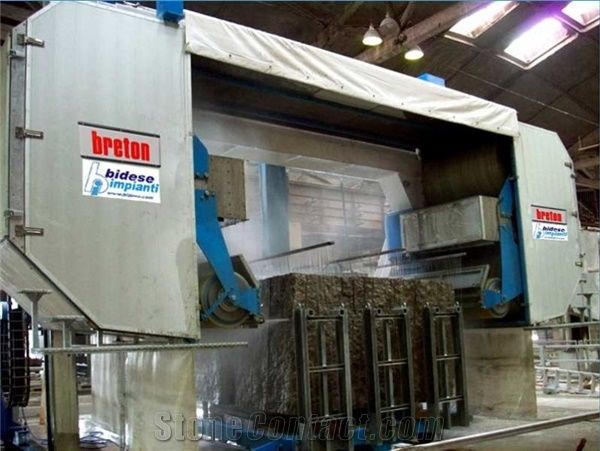 BRETON GOLD 800- 6 Diamond Multi Wire Saw for Cutting Granite