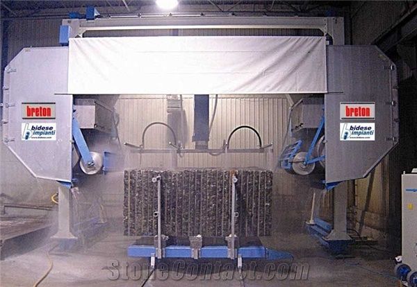 GOLD 2000/7 Diamond Multi Wire Saw Cutting Granite