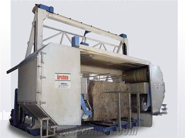 GOLD 2000/7 Diamond Multi Wire Saw Cutting Granite