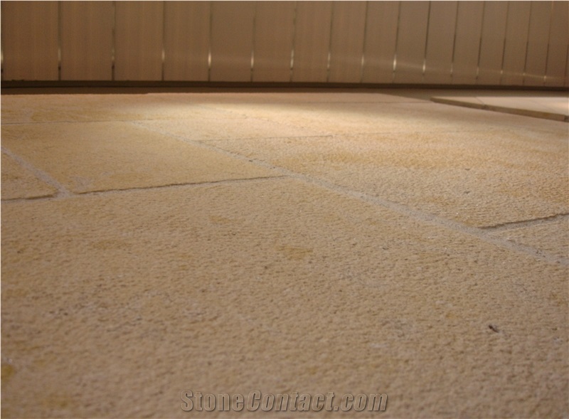Gold Chinese Limestone Tiles, China Yellow Limestone Different Surface Sample Tiles-Good Price