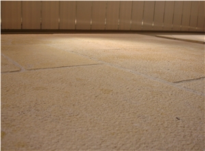 Gold Chinese Limestone Tiles, China Yellow Limestone Different Surface Sample Tiles-Good Price