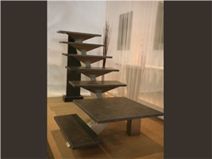 Belgian Bluestone Escalier, Belgian Bluestone Grey Blue Stone Stairs,Steps