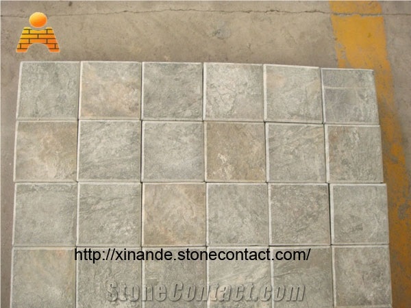 Green Granite Cubes