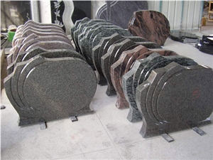 Green Jadeit Granite Tomb Head